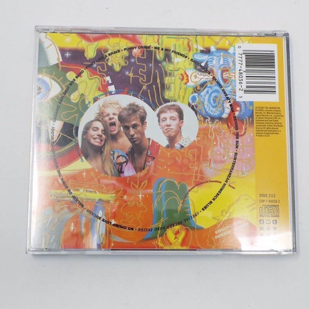 Red Hot Chili Peppers "The Uplift Mofo Party Plan" CD 1987 - Picture 2 of 5